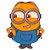 1 Adesivo Pet Minion luxo - Imagem 1