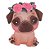 1 Adesivo Pet Pug luxo - Imagem 1