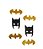 6 Adesivos Pet Batman - Imagem 1