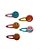 5 Adesivos Pet Tic Tac Carinha - Imagem 1