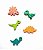 60 Adesivos Pet Dinossauro - Imagem 1