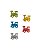 60 Adesivos Pet Trem - Imagem 1
