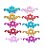30 Adesivos Pet Tiara Flor - Imagem 1