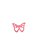 1 Adesivo Pet Borboleta Rosa com Branco - Imagem 1
