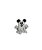 25 Adesivos Pet Mickey Fantasma Halloween - Imagem 1