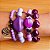 Mix Pulseiras Roxo | Ref: KITPLBR495 - Imagem 1