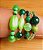 Kit Pulseiras Verde | Ref: KITPLBR494 - Imagem 1