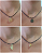 Kit com Colares Choker Gargantilha Com Pingentes Sortidos Atacado - Imagem 2