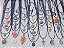 Kit com Colares Choker Gargantilha Com Pingentes Sortidos Atacado - Imagem 6