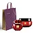 Kit  Eudora Rouge: Eau de Parfum 75ml + Creme Corporal 250g + Sacola - Imagem 1