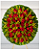 Coroa de Flores Rosas Vermelhas Explendor - Imagem 1