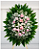 Coroa de flores Rosas Rosé Terna - Imagem 1