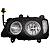 Farol principal Esquerdo Mb Atego original com LED DRL - Imagem 1