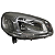 Farol Direito Fiat Uno 2015 17 18 19 2021 Cromado Original - Imagem 1