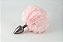 Plug Íntimo 100gr P com Pompom Cor Rosa - Imagem 8