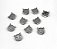 Separadores Emojis Personalizáveis Cromados (pct com 10 unidades) - Imagem 6