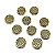Caracteres Especiais Dourado (pct com 10 unidades) - Imagem 8