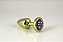 Plug LESS P Dourado com Pedra Cravejada - Imagem 8