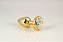 Plug LESS P Dourado com Pedra Cravejada - Imagem 4