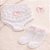 Kit infantil com meia, calcinha, e rabicó com aplicações artesanais - Imagem 2