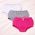Calcinha infantil com laço - Kit com 3 peças - Imagem 2