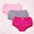 Calcinha infantil com laço - Kit com 3 peças - Imagem 4