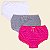 Calcinha infantil com laço - Kit com 3 peças - Imagem 2