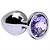 Plug Redondo Anal Metal Cromado - Tamanho P, M e G (00453) - Imagem 14