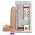 Prótese Maciça com escroto e vibrador 16cm x 3,5cm (00221) - Imagem 2