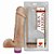 Prótese Realística com Escroto e Vibro 18cm x 4,4cm (00839) - Imagem 2