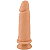 Prótese Realística com Ventosa Sem Vibro 15,3cm x 4,5cm (00805) - Imagem 1