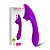 VIBRADOR SUGADOR ESTIMULADOR DE CLITÓRIS E MAMILO FEMININO RECARREGÁVEL SILICONE 9 VIBROS COR: ROXA - Imagem 1
