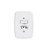 Conj. Interruptor 1 tecla simples + 1 tomadabranco ideale 10a pluzie - 3215 - Imagem 1