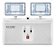 Luminária LED de Emergência elgin 2000lm st - Imagem 1