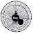 Ventilador VENTEX oscilante parede bivolt preto 50cm tex5(500)jrf000002f - Imagem 1