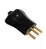 Pino macho nbr 14136 3 pinos preto pluzie 9225 - Imagem 1