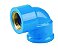 Cotovelo krona azul latão 90º lr 32mm x 3/4'' - Imagem 1