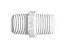 Niple akato rr branco 3/4'' PACOTE C/50 - Imagem 1