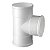 Tee krona esgoto simples 50x50mm - Imagem 1