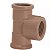Tee akato marrom llr 20mm x 1/2'' PACOTE C/20 - Imagem 1