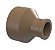 Bucha tigre de redução longa marrom 60x32mm * - Imagem 1