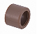 Bucha tigre de redução curta marrom 25x20mm * - Imagem 1