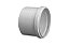 Luva tigre simples esgoto 40mm * - Imagem 1