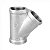 Tee 45° galvanizado 1/2" - Imagem 1