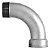 Curva 90 macho/femea galvanizado 3/8" - Imagem 1