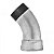 Curva 45 macho/femea galvanizado 1-1/2 - Imagem 1