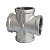 Cruzeta galvanizado 3/8" - Imagem 1