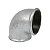 Cotovelo 90 galvanizado 1/2" - Imagem 1
