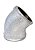 Cotovelo 45 galvanizado 3/8" - Imagem 1