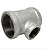 Tee 90° redução galvanizado 2-1/2 x 1/2" - Imagem 1